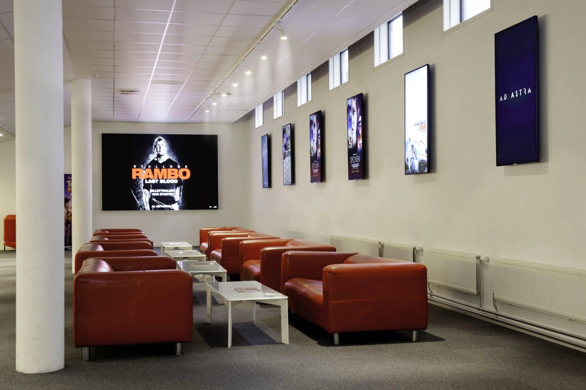 indoor LED screen (P2.5) at Molde Kino