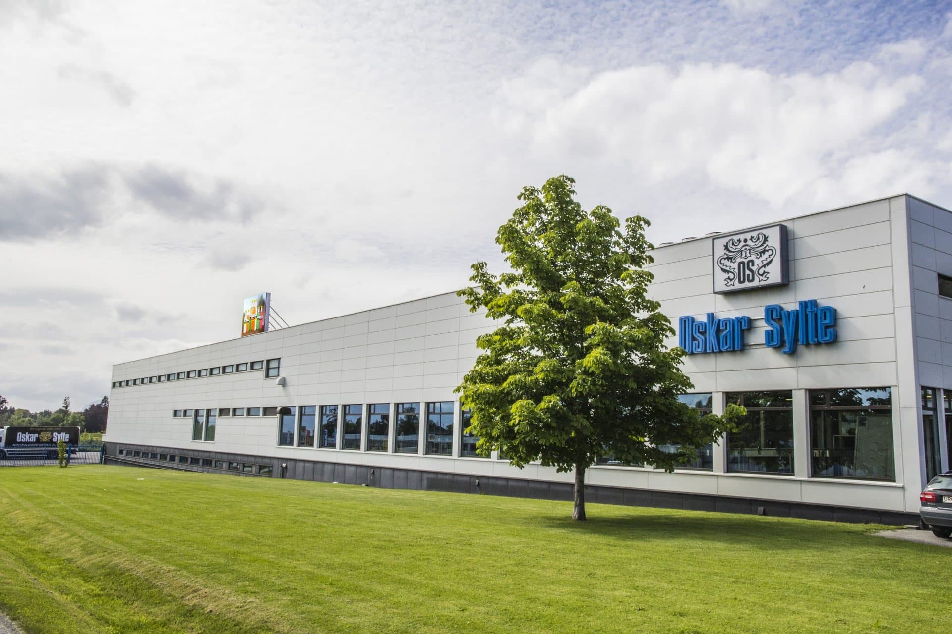 outdoor LED screen (P10) at Oskar Sylte