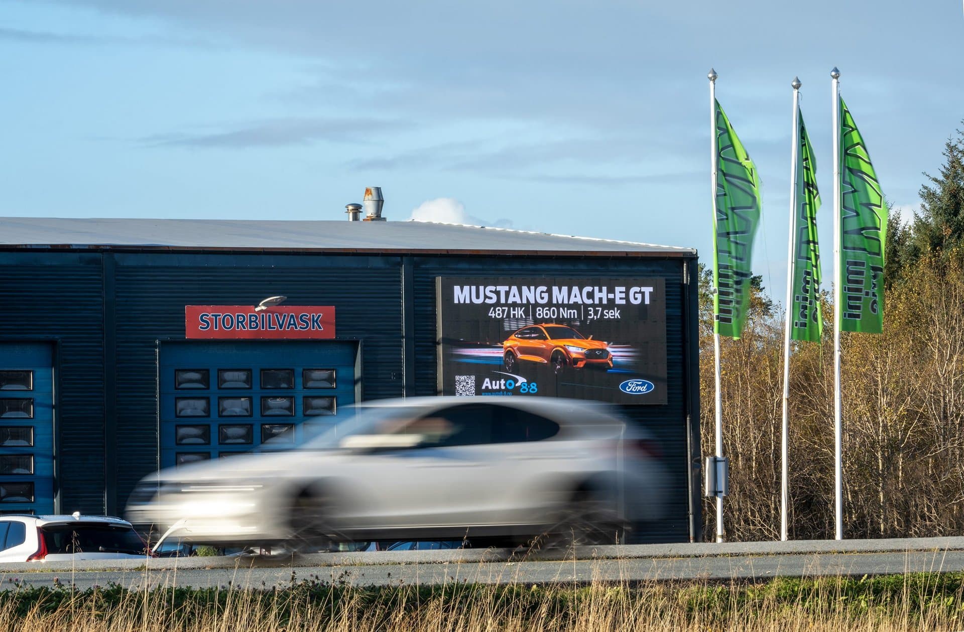 outdoor LED screen (P6) at YX Alterhavsvegen